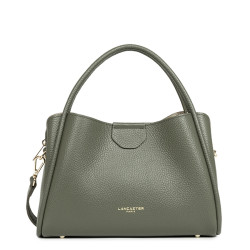 Lancaster Ida Double Shoulder Bag 470-84 Smoked Khaki