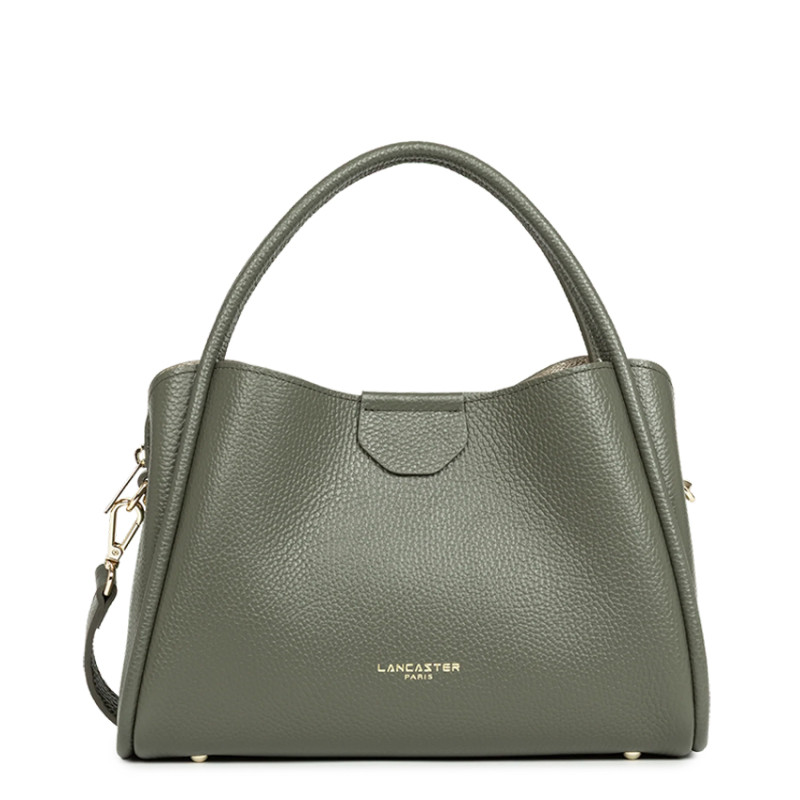 Lancaster Ida Double Shoulder Bag 470-84 Smoked Khaki