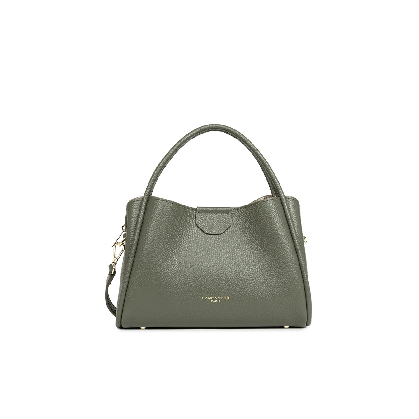 Lancaster Ida Double Shoulder Bag 470-84 Smoked Khaki