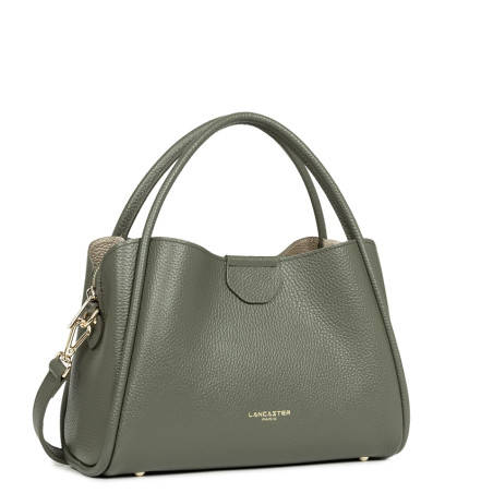 Lancaster Ida Double Shoulder Bag 470-84 Smoked Khaki