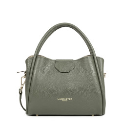 Lancaster Ida Double Sac Porté Epaule 470-83 Kaki Fumé