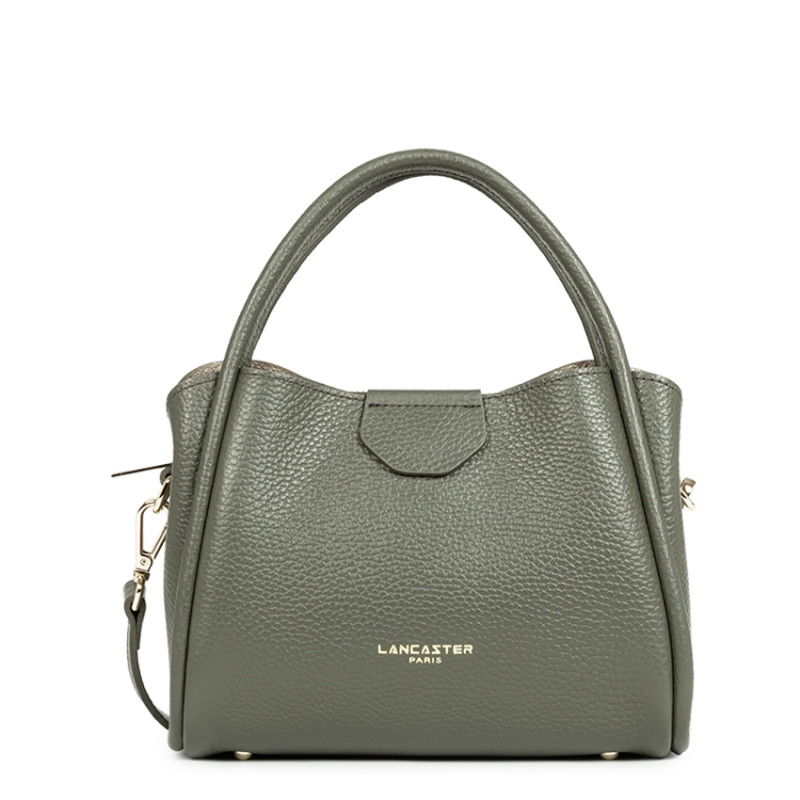 Lancaster Ida Double Sac Porté Epaule 470-83 Kaki Fumé