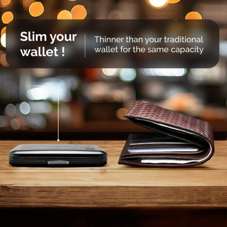 Ogon V2 Large Grand Card Holder Marble
