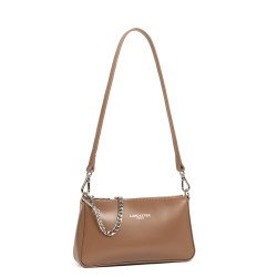 Lancaster Suave Even Crossbody Bag Trotteur 433-14 Hazelnut
