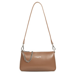 Lancaster Suave Even Crossbody Bag Trotteur 433-14 Hazelnut