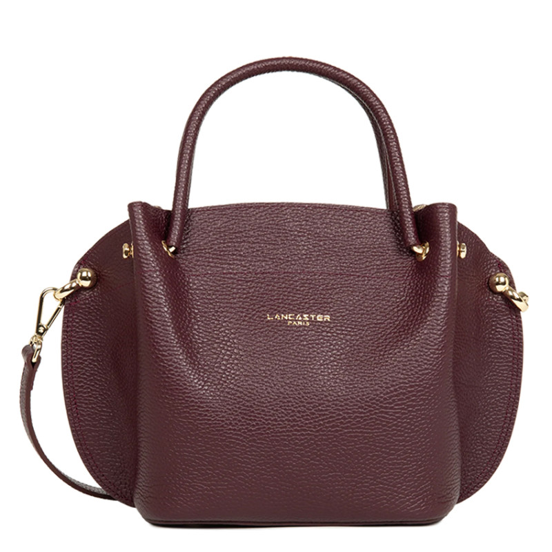 Lancaster Foulonne Double Handbag Louisa 470-18 Dark Burgundy