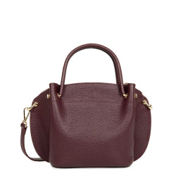 Lancaster Foulonne Double Handbag Louisa 470-18 Dark Burgundy