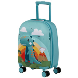 American Tourister Wondertrips Cabin Suitcase for Children 4 Wheels...