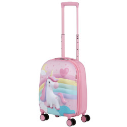 American Tourister Wondertrips Cabin Suitcase for Children 4 Wheels...