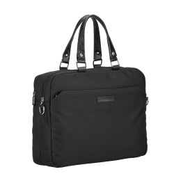 Arthur and Aston Jim Large Document Bag Black