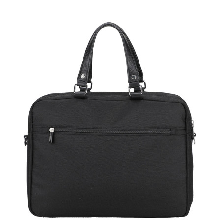 Arthur and Aston Jim Large Document Bag Black