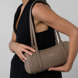 Lancaster Milano Ana Polochon Bag 547-113 Dark Sand