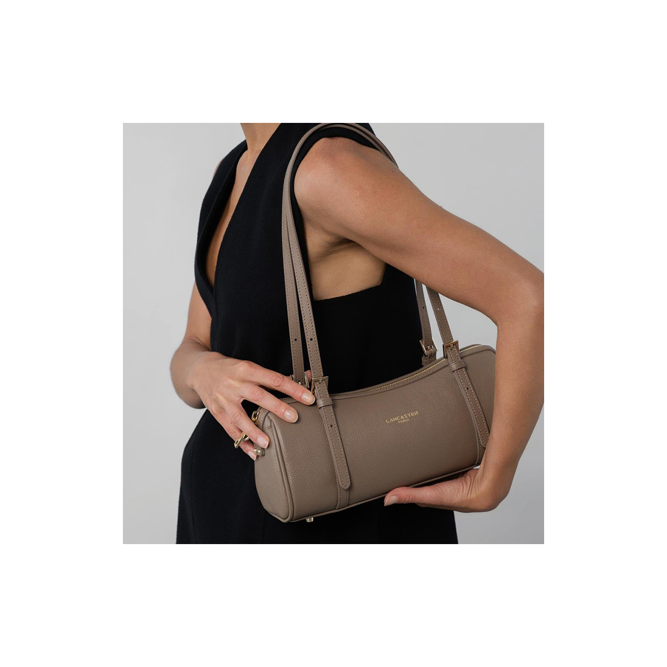 Lancaster Milano Ana Sac Polochon 547-113 Sable Foncé