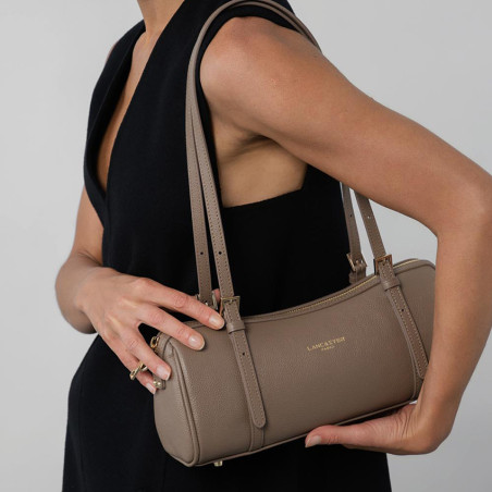 Lancaster Milano Ana Polochon Bag 547-113 Dark Sand