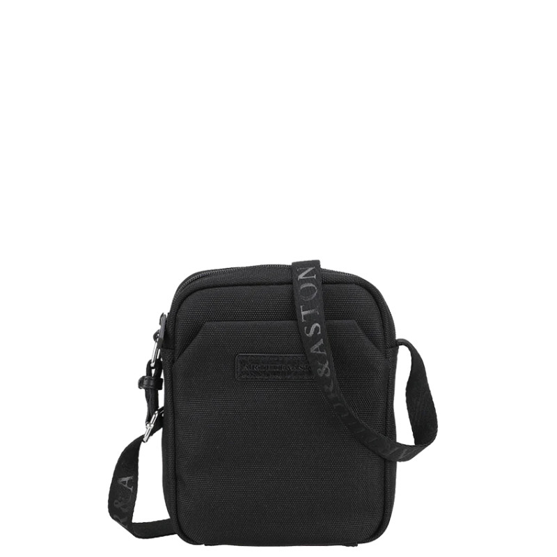 Arthur et Aston Jim Small Crossbody Black Bag