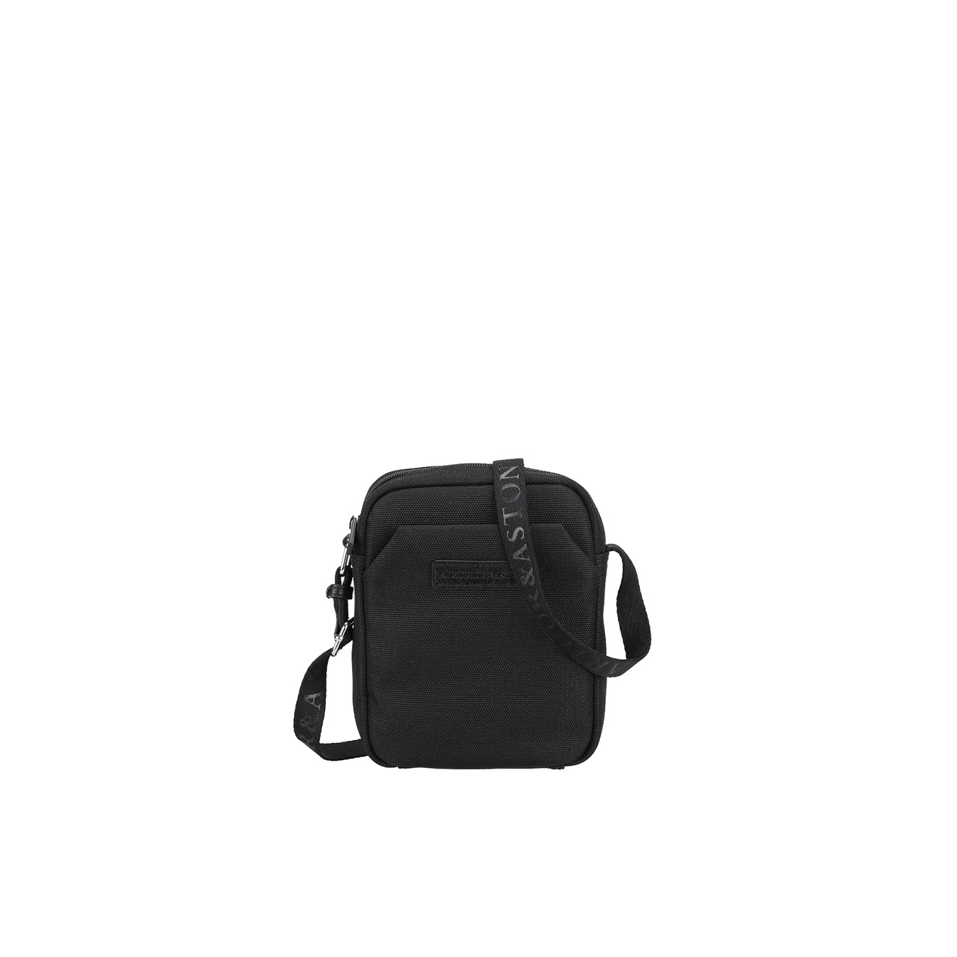 Arthur et Aston Jim Small Crossbody Black Bag