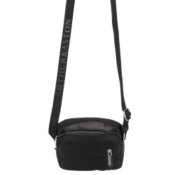 Arthur et Aston Jim Small Crossbody Black Bag