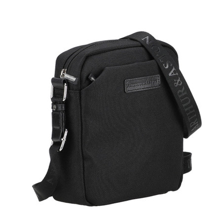 Arthur and Aston Jim Large Crossbody Bag Black