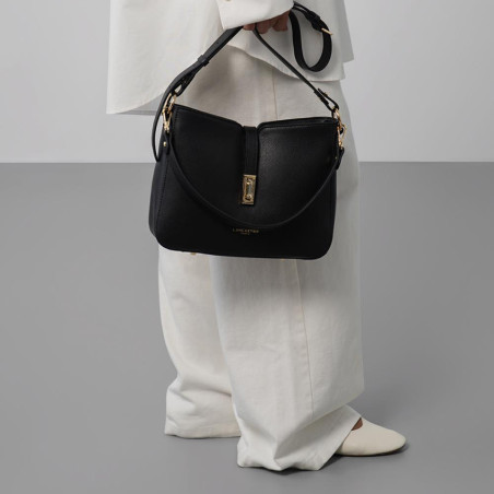 Lancaster Milano Horizon Large Crossbody Bag 547-81 Black