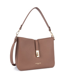 Lancaster Milano Horizon Large Crossbody Bag 547-81 Light Brown