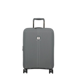 Jump Sondo Carry-on Suitcase 55cm Expandable Rigid 4 Wheels Grey