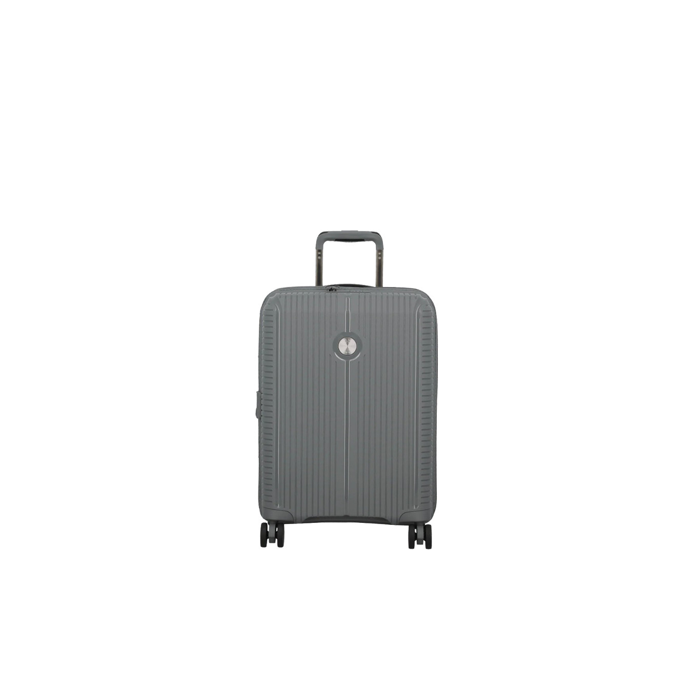 Jump Sondo Carry-on Suitcase 55cm Expandable Rigid 4 Wheels Grey