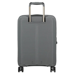 Jump Sondo Carry-on Suitcase 55cm Expandable Rigid 4 Wheels Grey
