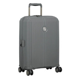 Jump Sondo Carry-on Suitcase 55cm Expandable Rigid 4 Wheels Grey