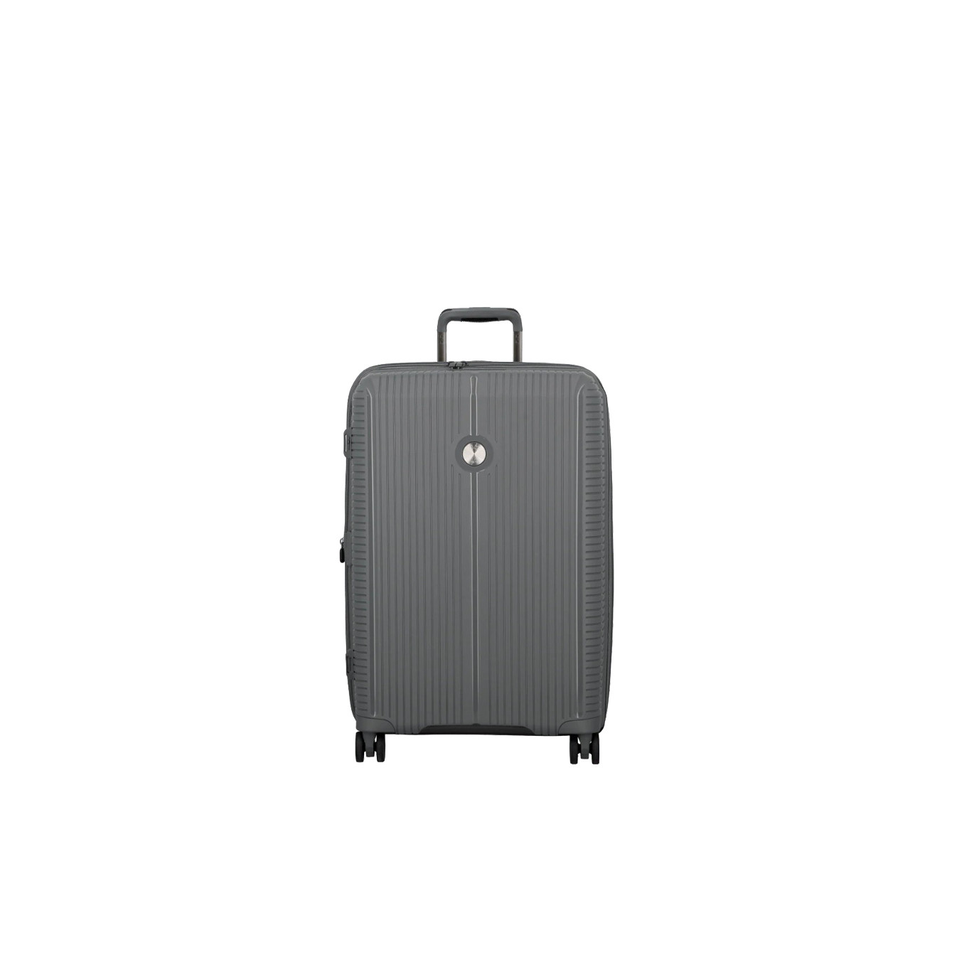 Jump Sondo 67cm Expandable Hard Shell Suitcase with 4 Wheels - Grey