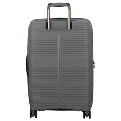 Jump Sondo 67cm Expandable Hard Shell Suitcase with 4 Wheels - Grey