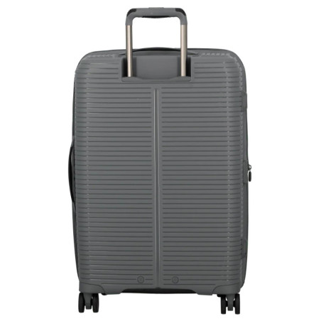 Jump Sondo 67cm Expandable Hard Shell Suitcase with 4 Wheels - Grey