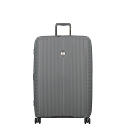 Jump Sondo 77cm Expandable Hard Shell Suitcase with 4 Wheels - Grey