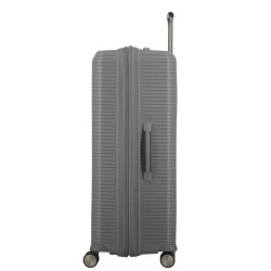 Jump Sondo 77cm Expandable Hard Shell Suitcase with 4 Wheels - Grey