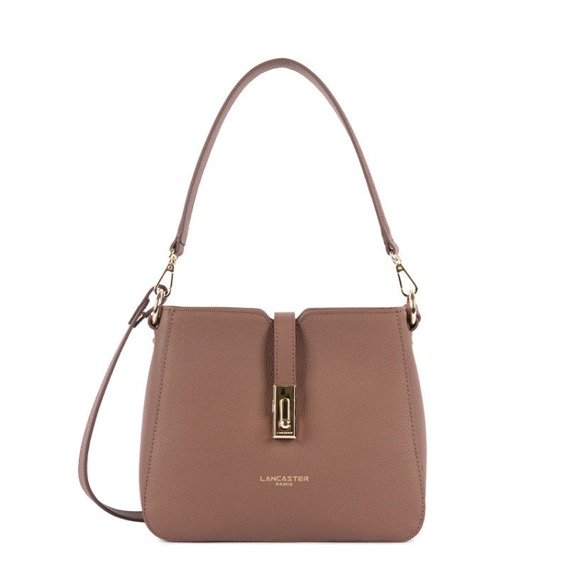 Lancaster Milano Horizon Crossbody Bag 547-85 Light Brown