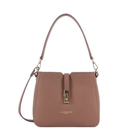 Lancaster Milano Horizon Crossbody Bag 547-85 Light Brown