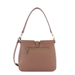 Lancaster Milano Horizon Crossbody Bag 547-85 Light Brown