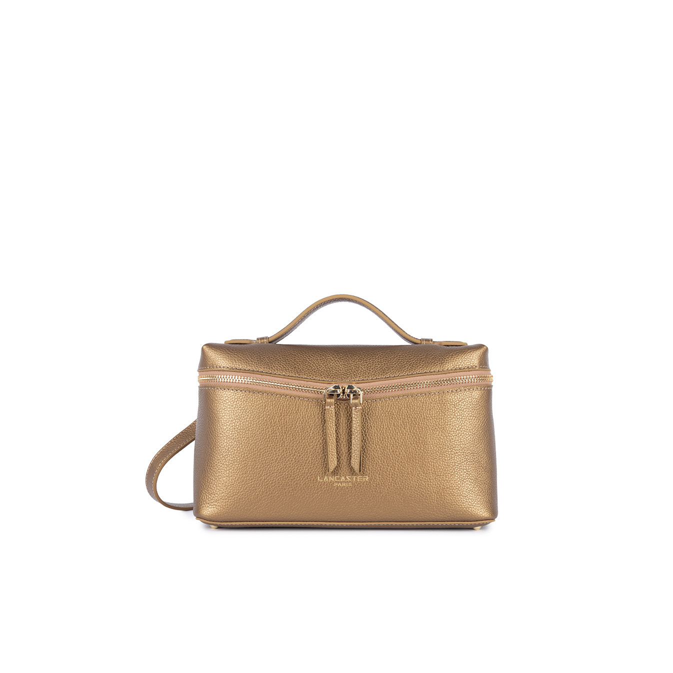 Lancaster Milano Treasure Crossbody Bag 547-116 Gold Antic