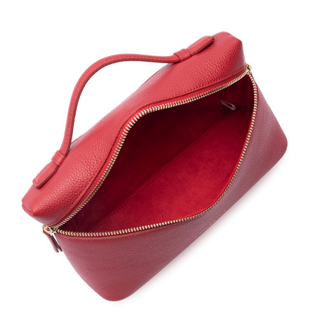 Lancaster Milano Trezor Crossbody Bag 547-116 Red