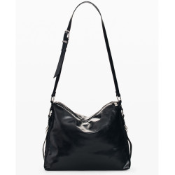 Desigual Nexus Shoulder Bag Leather Effect Black