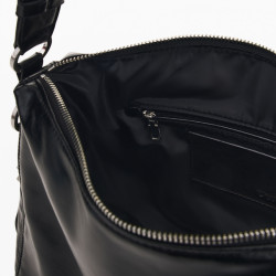 Desigual Nexus Shoulder Bag Leather Effect Black