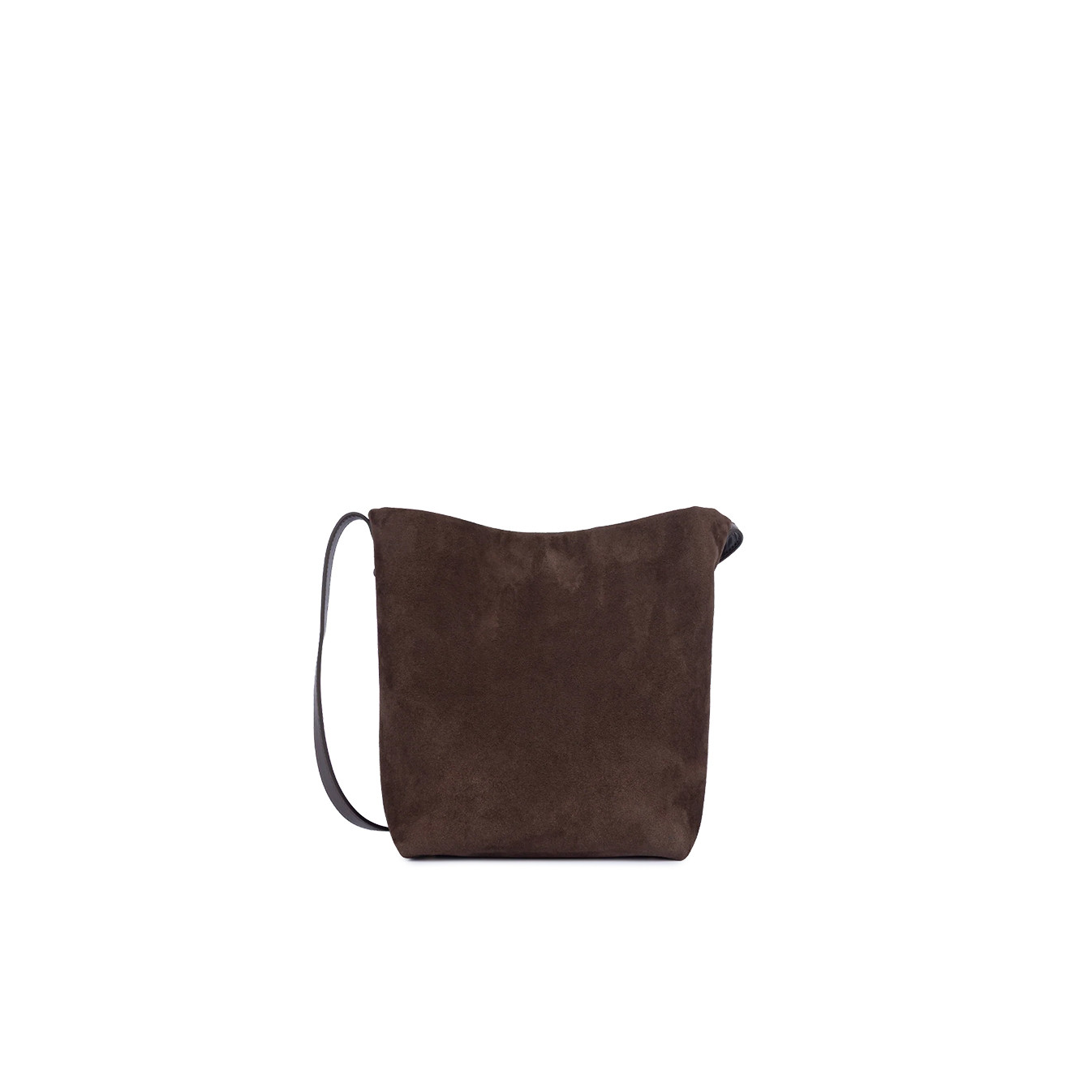 Lancaster Suède Sac Seau 530-56 Marron