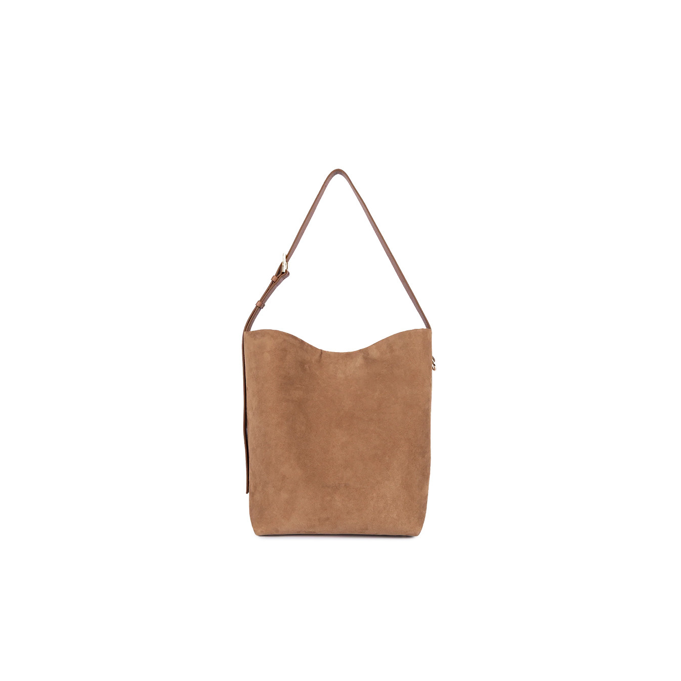 Lancaster Suede Large Bucket Bag 530-57 Camel
