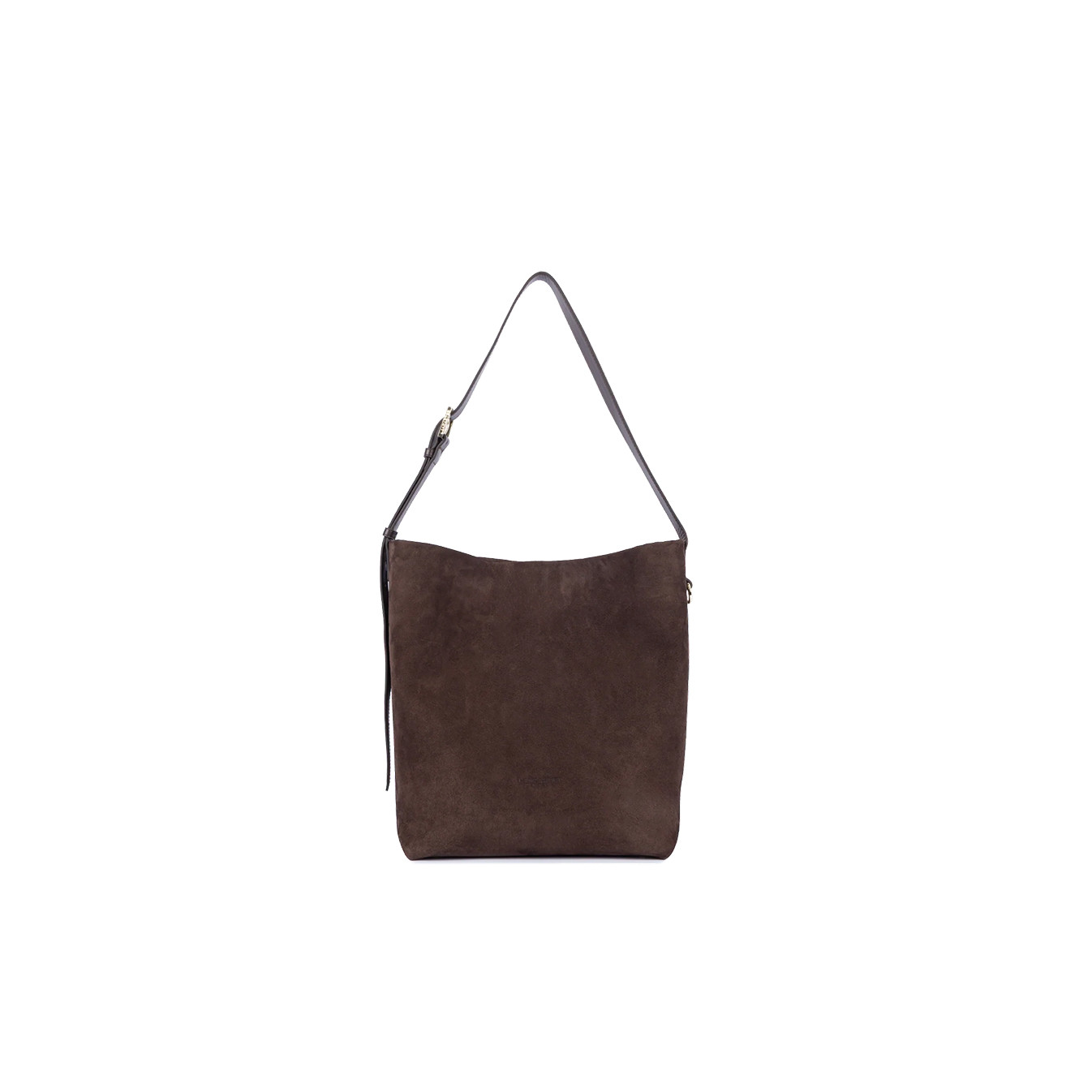 Lancaster Suède Grand Sac Seau 530-57 Marron