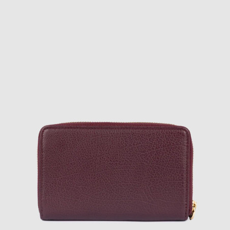 Lancaster Dune Companion Wallet 129-17 Dark Bordeaux