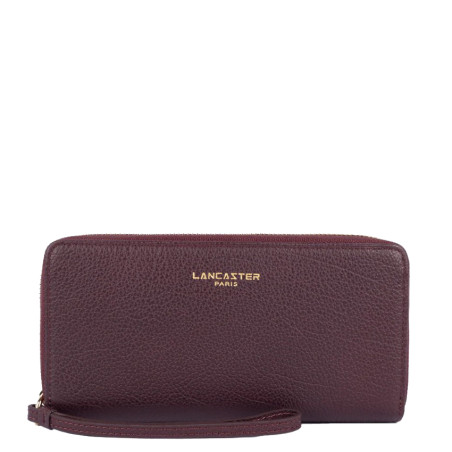 Lancaster Dune Wallet and Companion 129-18 Dark Bordeaux