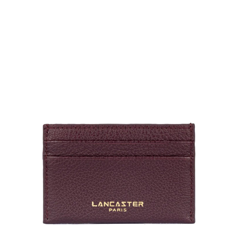 Lancaster Dune Card Holder 129-20 Dark Bordeaux