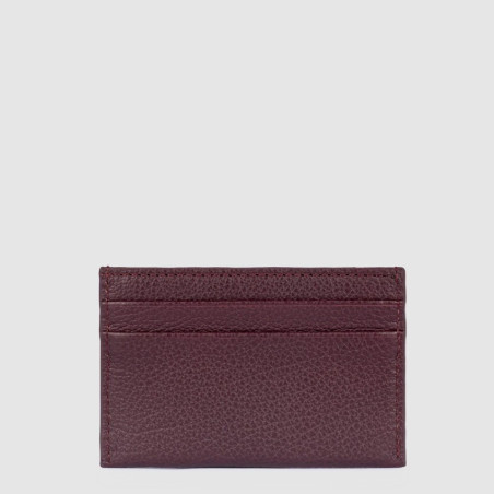 Lancaster Dune Card Holder 129-20 Dark Bordeaux