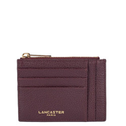 Lancaster Dune Card Holder 129-22 Dark Bordeaux