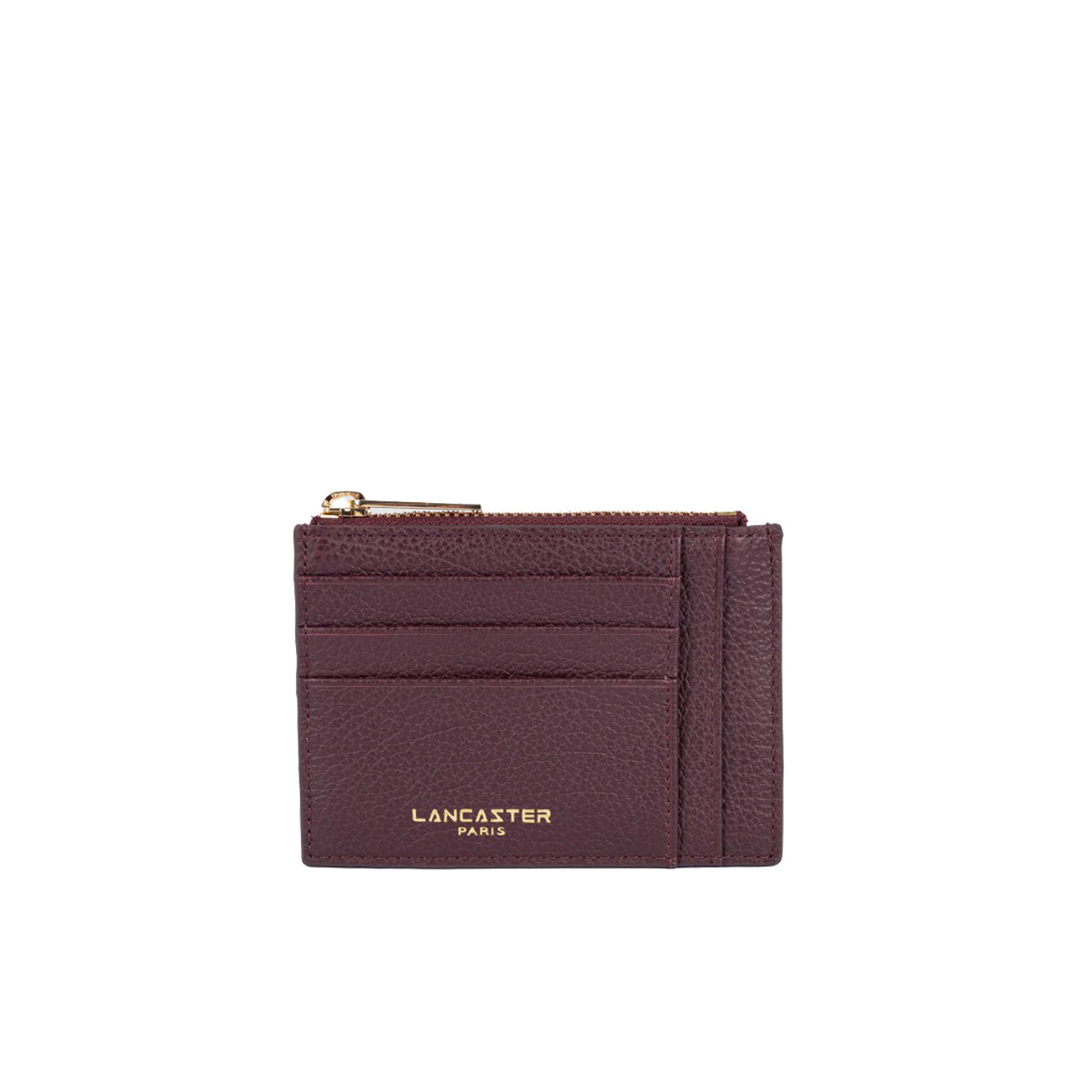 Lancaster Dune Card Holder 129-22 Dark Bordeaux