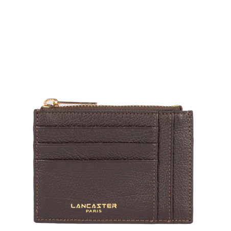Lancaster Dune Card Holder 129-22 Dark Brown